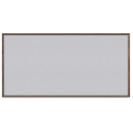 United Visual Products Sliding Door Indoor Enclosed Corkboard, 6 UV9002ACSH-WHITE-DBURGU